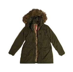 Abercrombie kids, olive winter jacket!
